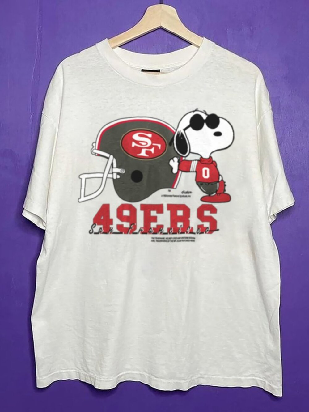 90s Vintage San Francisco 49ers Football Shirt, Retro NFL 49ers Unisex Shirt Tee